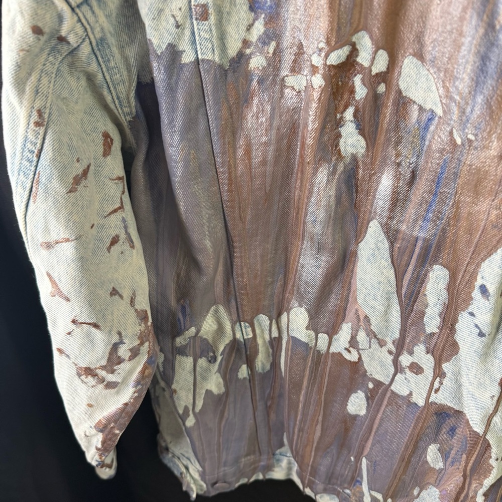 Wild Fable Multicolor Jean Jacket - Picture 2 of 11